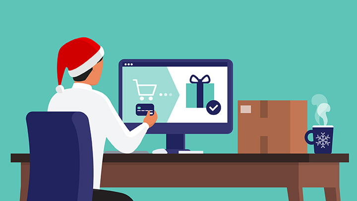 Safe Holiday Online Shopping image