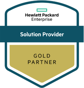 HPE Solution Provider Gold Partner